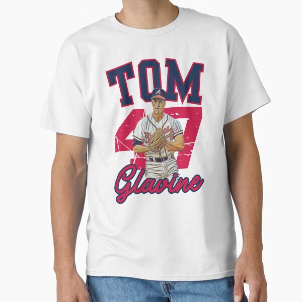 Vista previa del artículo con la obra «Arte tributo a los Bravos de Atlanta de Tom Glavine», diseñado y vendido por Thogan0416.
