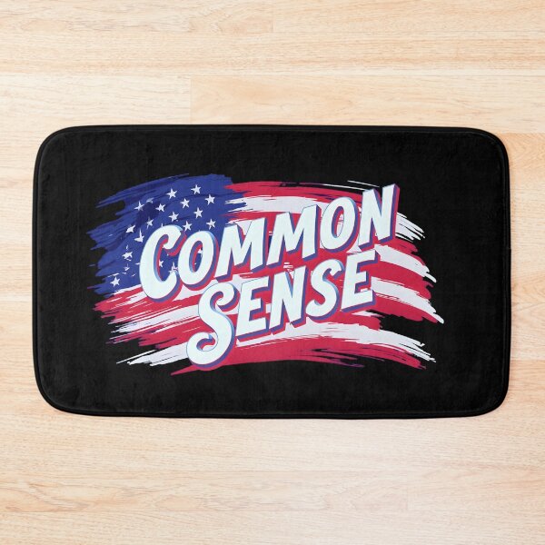 Item preview, Common Sense American Flag For Patriots designed and sold by Artflow Pixel Studios.