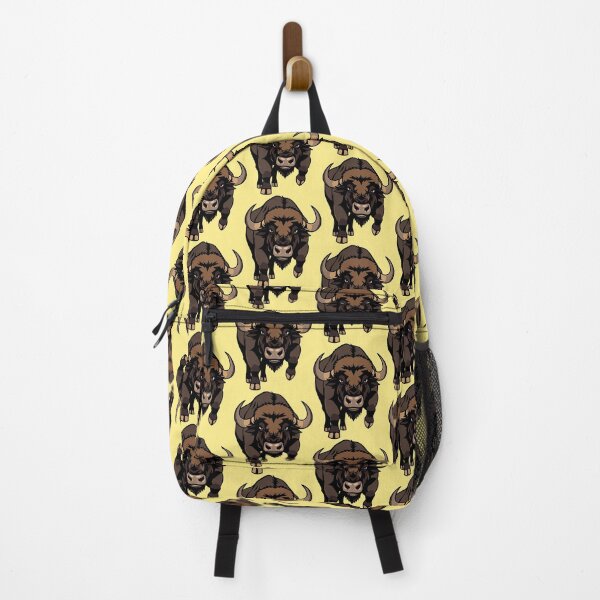 Item preview, Bold Bison Illustration Charging Forward with Intense Expression designed and sold by artwaves.
