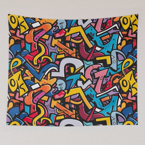 Item preview, Aerosol Spray Wall Art Graffiti designed and sold by MazingPatterns.