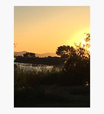 Tranquil sunset Photographic Print