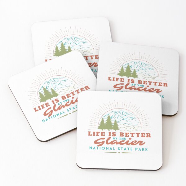 Item preview, Glacier National State Park Classic Doodle T-shirt Sticker designed and sold by ThinkNature!.