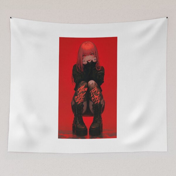 Item preview, Cyberpunk manga girl designed and sold by KOB-DESIGN ⭐⭐⭐⭐⭐.