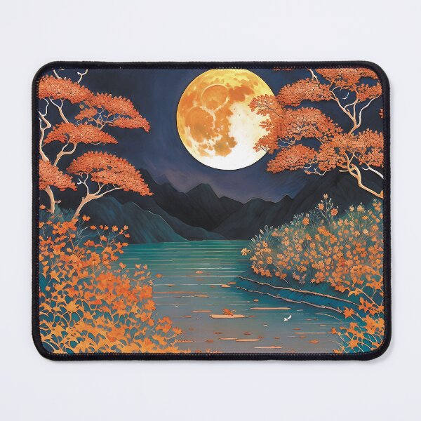 Item preview, Serene nighttime landscape designed and sold by Shjamezlaush Milicevic.