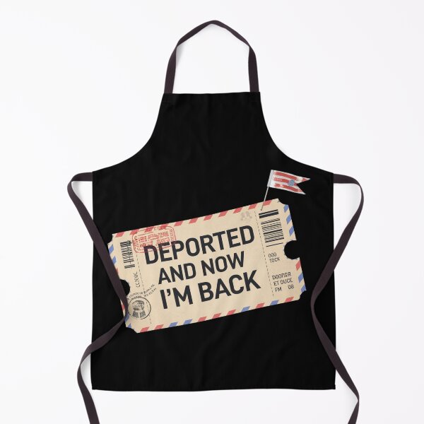 Item preview, Deported and Now I’m Back – Return Ticket Immigration Design designed and sold by Ela-graphicwiz.