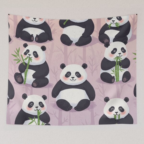 Item preview, Playful Pandas designed and sold by MySignatureItems.