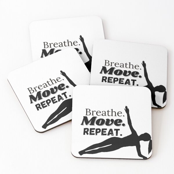 Item preview, Breathe. Move. Repeat.  designed and sold by ChiWellness Shop.