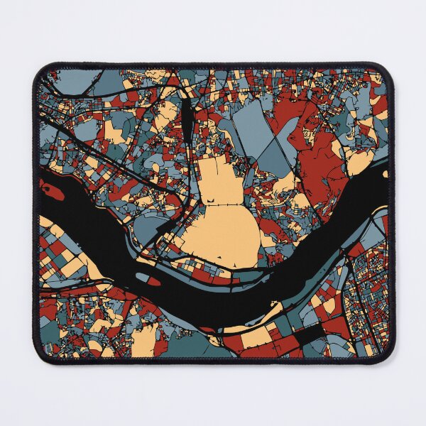 Item preview, Seoul South Korea City Map Art designed and sold by Stadify.