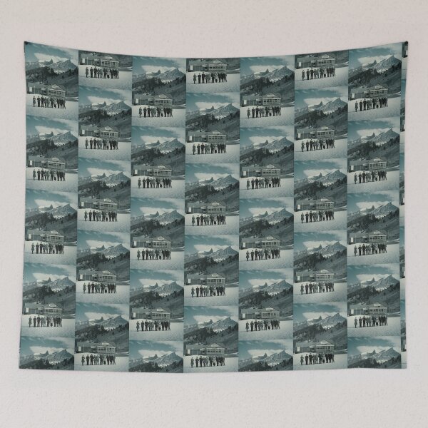 Item preview, Cardrona Vintage Photograph Mountain View designed and sold by Myzone2023.
