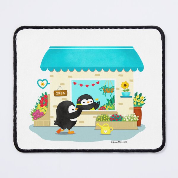 Item preview, Penguin Small Business: Flower Shop designed and sold by thepenguinsfamily.