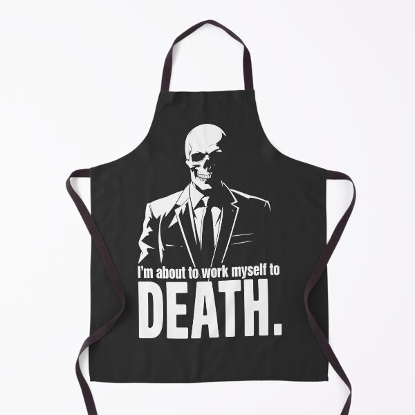 Item preview, Dying from Work: A Metaphor for Overwork. white ver designed and sold by FortuneWildCat.