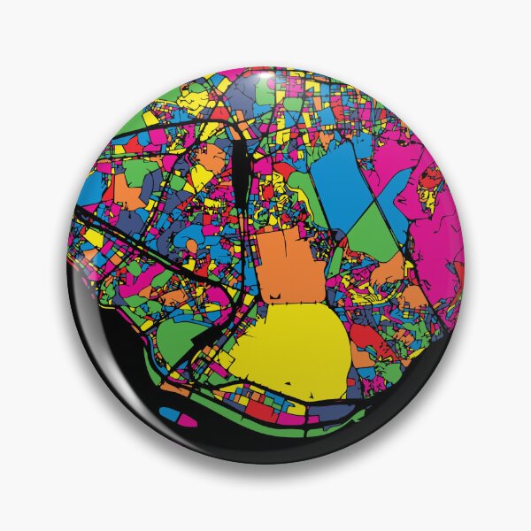 Item preview, Seoul South Korea City Map Pop Art designed and sold by Stadify.