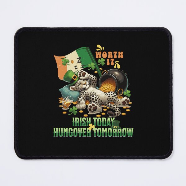Item preview, Irish Today, Hungover Tomorrow – Funny St. Patrick’s Day T-Shirt designed and sold by JaneSally.