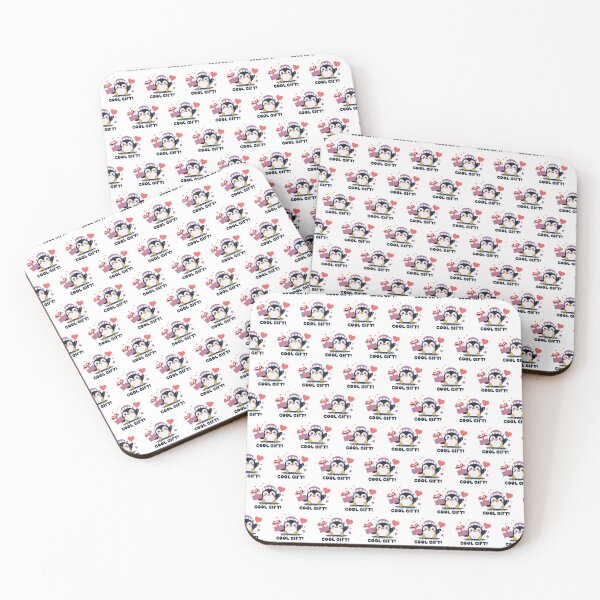 Item preview,  Cute Penguin with Gift & Heart Balloon pattern designed and sold by saraartjem.