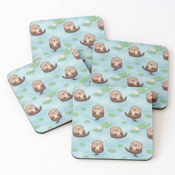 Item preview, Floating Otters designed and sold by MySignatureItems.