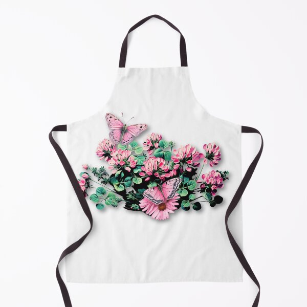 Item preview, Fantasy Cloverish Surreal Botanical Pink Floral designed and sold by Vicki Noble Art.