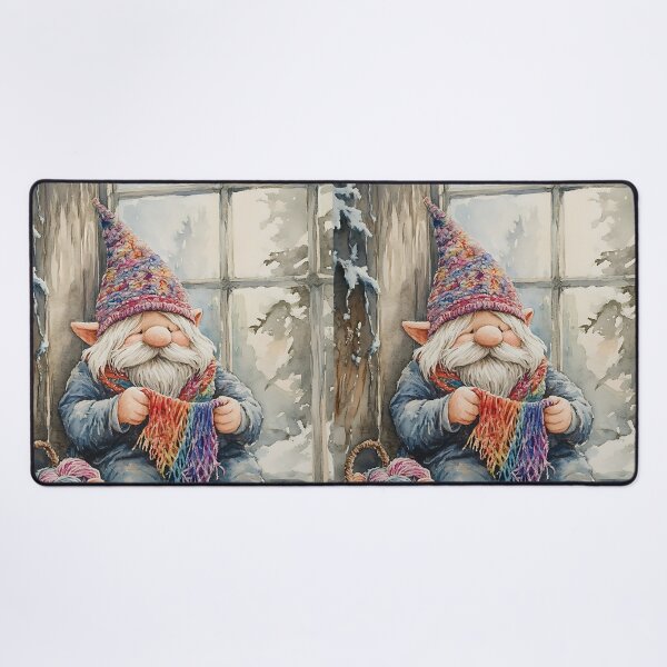 Item preview, Cozy Knit Gnome designed and sold by bapupa.