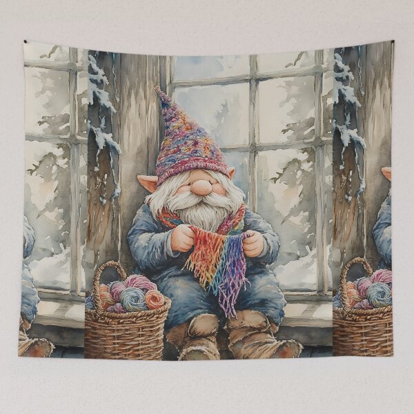 Item preview, Cozy Knit Gnome designed and sold by bapupa.