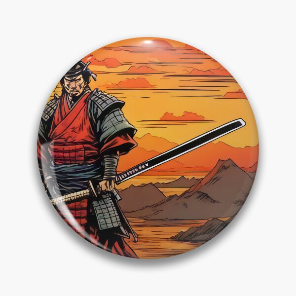 Item preview, Samurai Warrior at Sunset designed and sold by Niko Pantele.