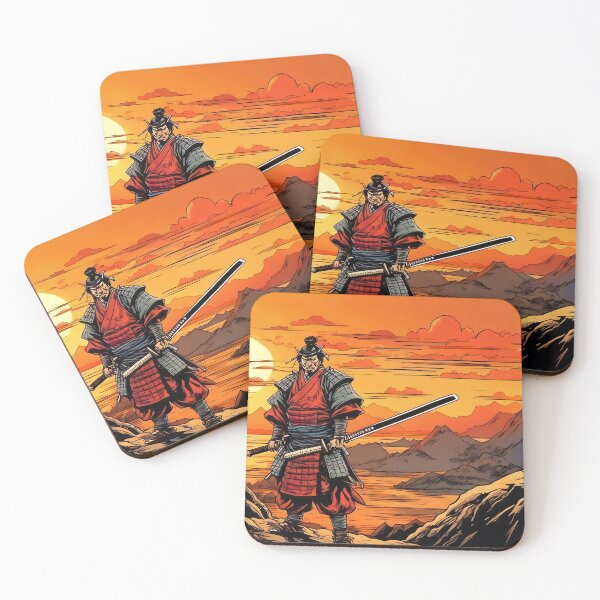 Item preview, Samurai Warrior at Sunset designed and sold by Niko Pantele.