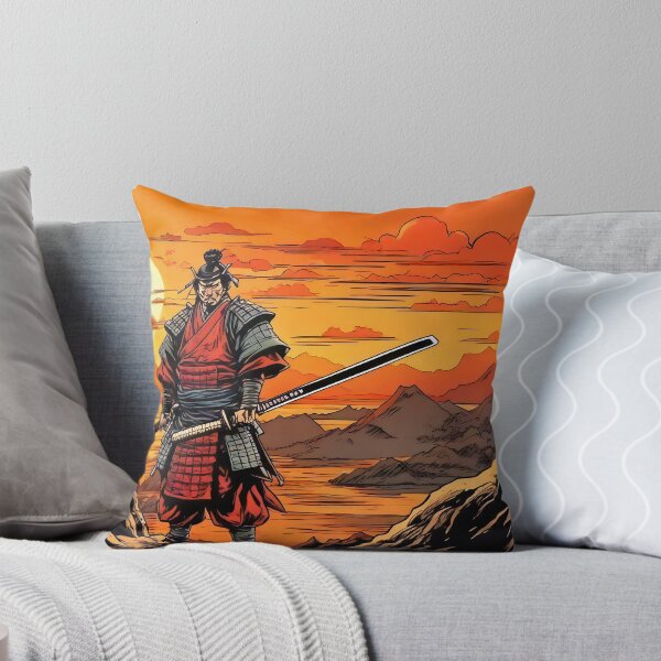 Item preview, Samurai Warrior at Sunset designed and sold by Niko Pantele.