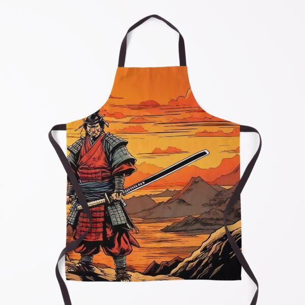 Item preview, Samurai Warrior at Sunset designed and sold by Niko Pantele.