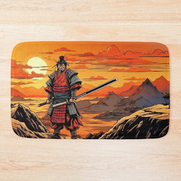 Item preview, Samurai Warrior at Sunset designed and sold by Niko Pantele.