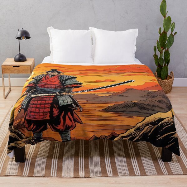 Item preview, Samurai Warrior at Sunset designed and sold by Niko Pantele.