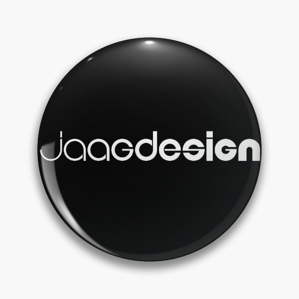Item preview, jaagdesign logo white designed and sold by designjaag.