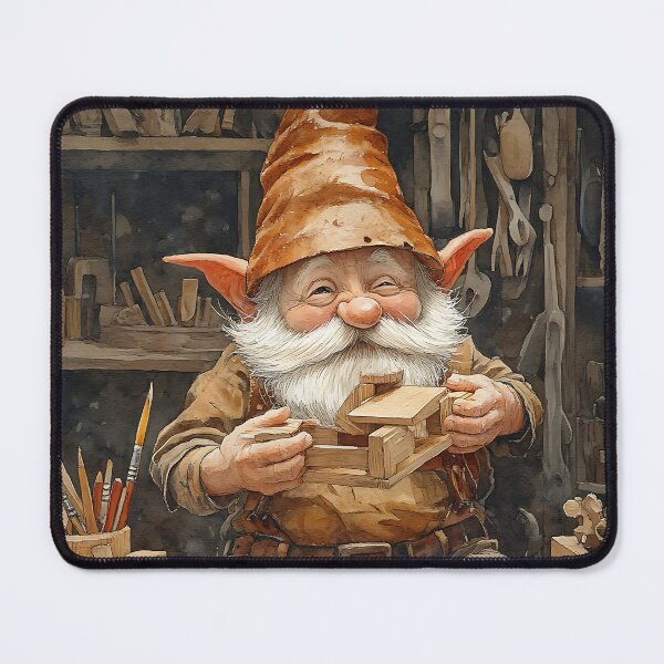 Item preview, Gnome Woodworker designed and sold by bapupa.