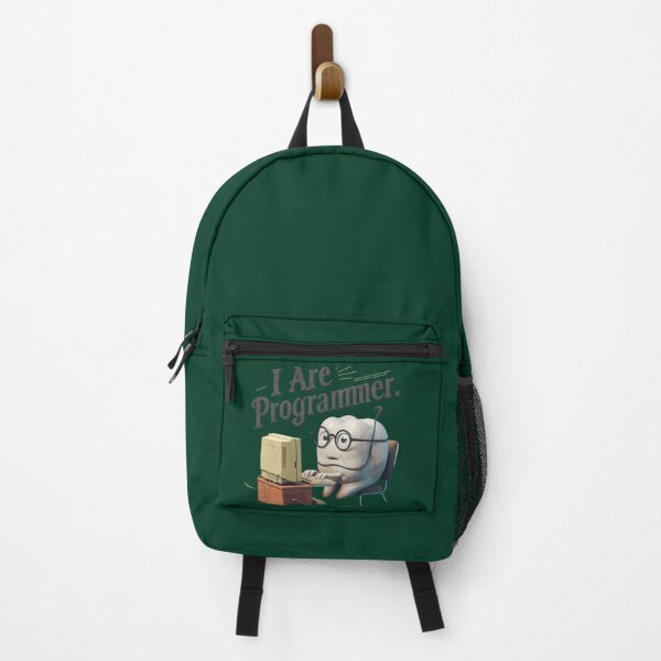 Item preview, I Are Programmer – Funny Cartoon Molar at Computer designed and sold by Golden-flower22.