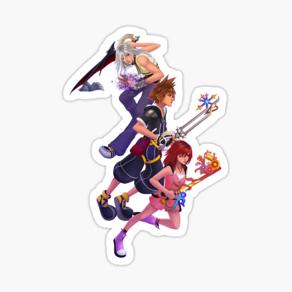 Artikel-Vorschau von Kingdom Hearts 2 Sora Riku Kairi, designt und verkauft von Twin1TwinA.