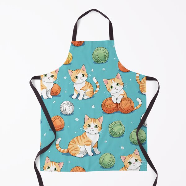 Item preview, Cat Knitting Patterned – Playful Feline Design designed and sold by ThatBBStore.