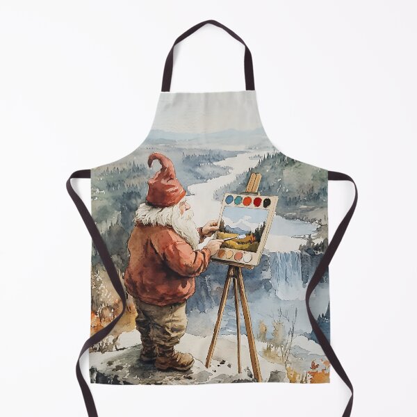 Item preview, Whimsical Painter Gnome designed and sold by bapupa.