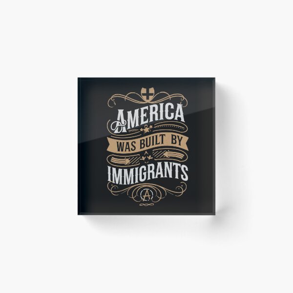 Item preview, America Was Built By Immigrants Refugee Rights designed and sold by Redgiant87x.
