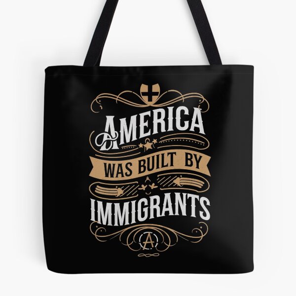 Item preview, America Was Built By Immigrants Refugee Rights designed and sold by Redgiant87x.