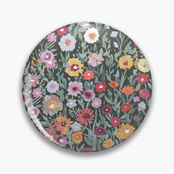 Item preview, Watercolor floral in dark sage green designed and sold by Katarina Roccella.