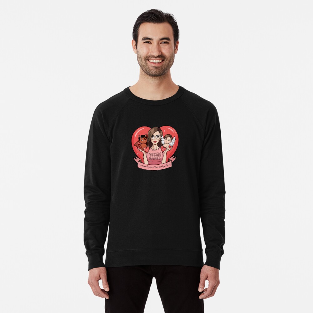 Item preview, Lightweight Sweatshirt designed and sold by Vixen-Games.