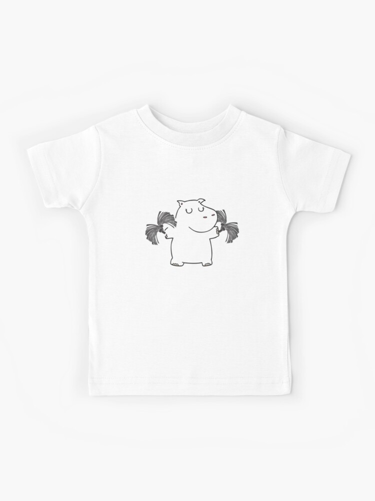 Cartoon Hippo Kids T-Shirt for Sale by Reethes