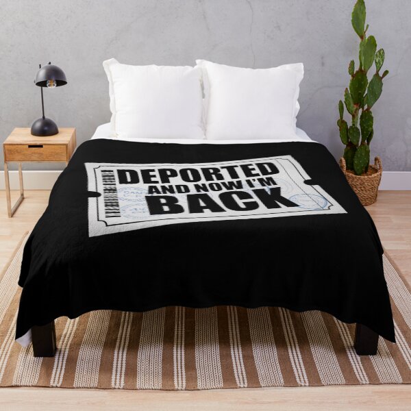Item preview, Deported and Now I’m Back – Return Ticket Immigration Design designed and sold by Ela-graphicwiz.
