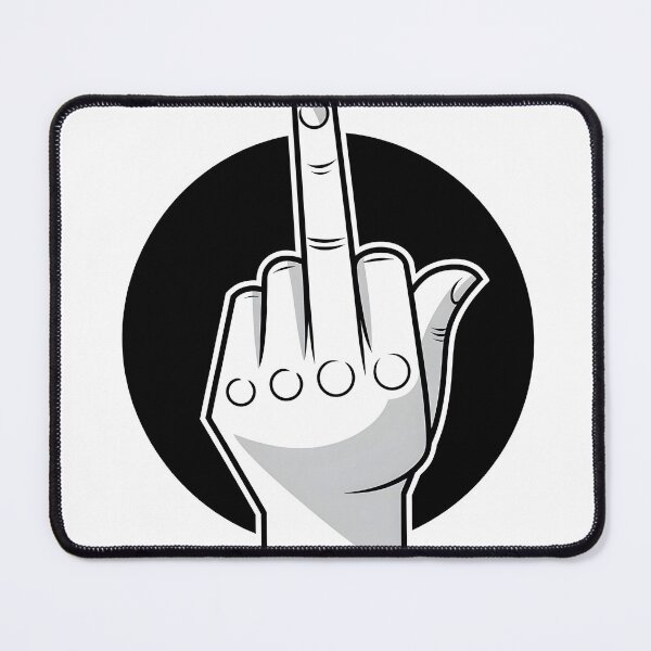 Item preview, Giving the middle finger designed and sold by Shjamezlaush Milicevic.