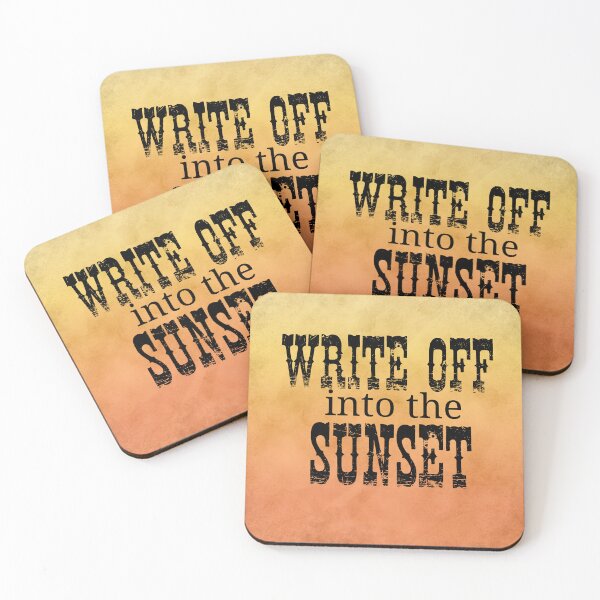 Item preview, Write Off into the Sunset designed and sold by SuspendedDreams.