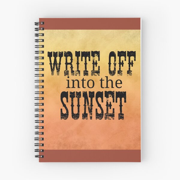 Item preview, Write Off into the Sunset designed and sold by SuspendedDreams.