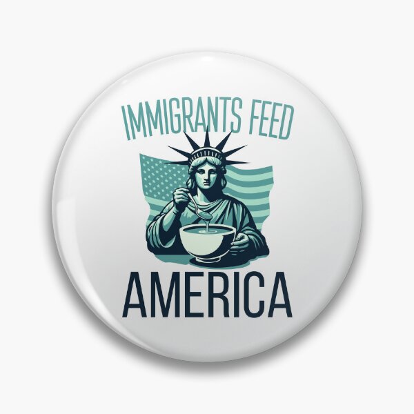 Item preview, Immigrants Feed America designed and sold by SofiaTrendShirt.