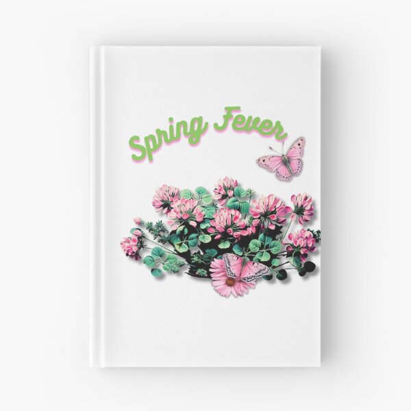 Item preview, Spring Fever Cute Fantasy Cloverish Surreal Botanical Pink Floral   designed and sold by Vicki Noble Art.