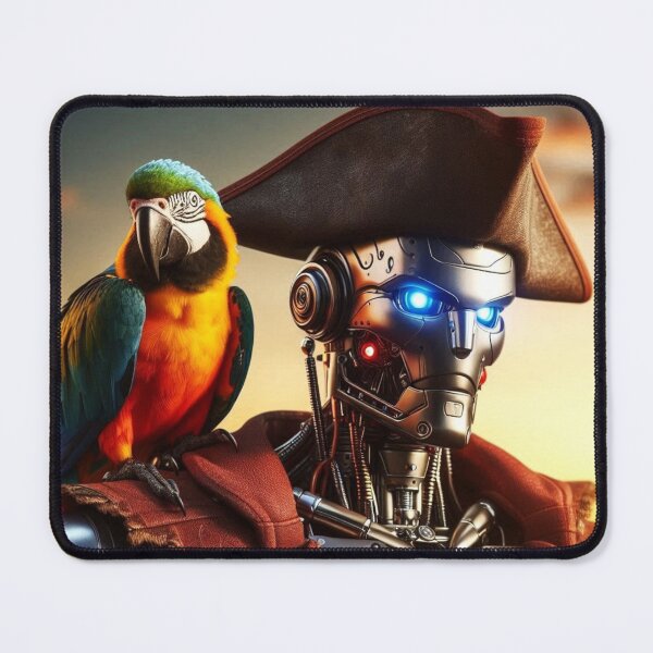 Item preview, pirate robot and cute robot designed and sold by Dogandesighn.