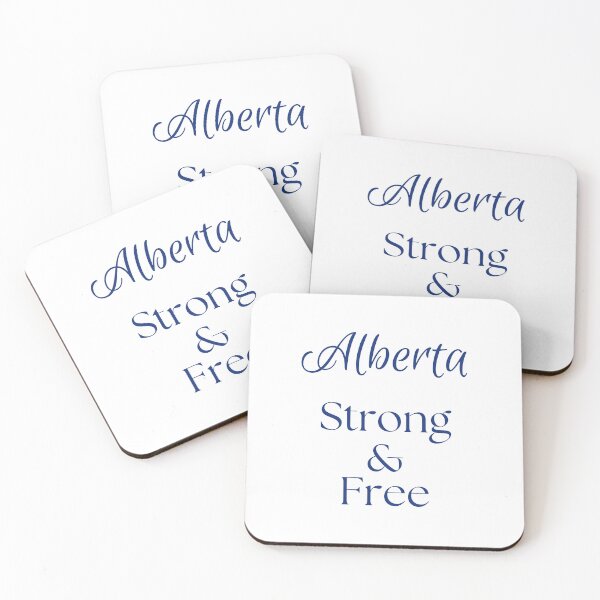 Item preview, Alberta Strong & Free (version 4) designed and sold by KyarwonDesigns.