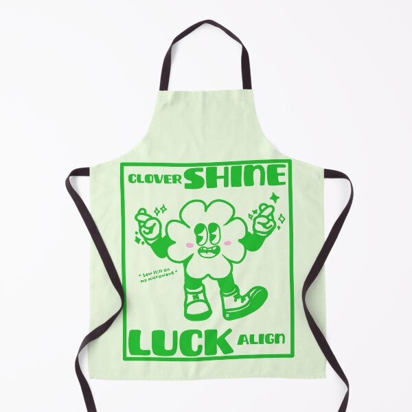 Item preview, Retro Kawaii Lucky Clover - Good Luck Charm designed and sold by petiteToulon.