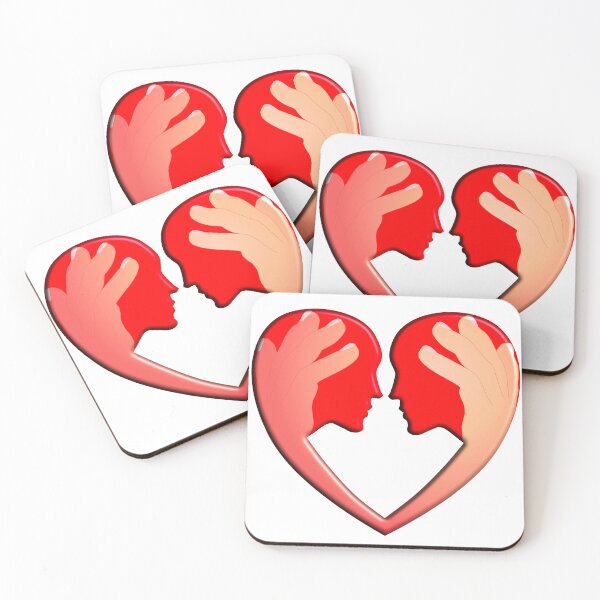 Item preview, Face in Heart Cradled by Hands designed and sold by onboarddesigns.
