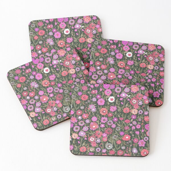 Item preview, Watercolour floral in moody green designed and sold by Katarina Roccella.